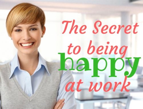 The Secret to Being Happy at Work